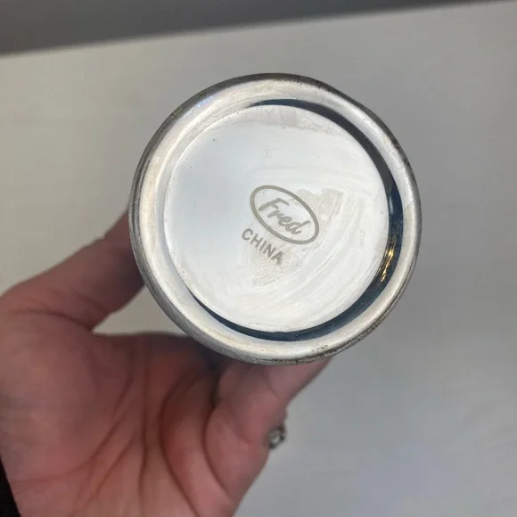 Fred Vintage Style Thermos Stainless Steel Flask Tartan Plaid - Picture 5 of 9